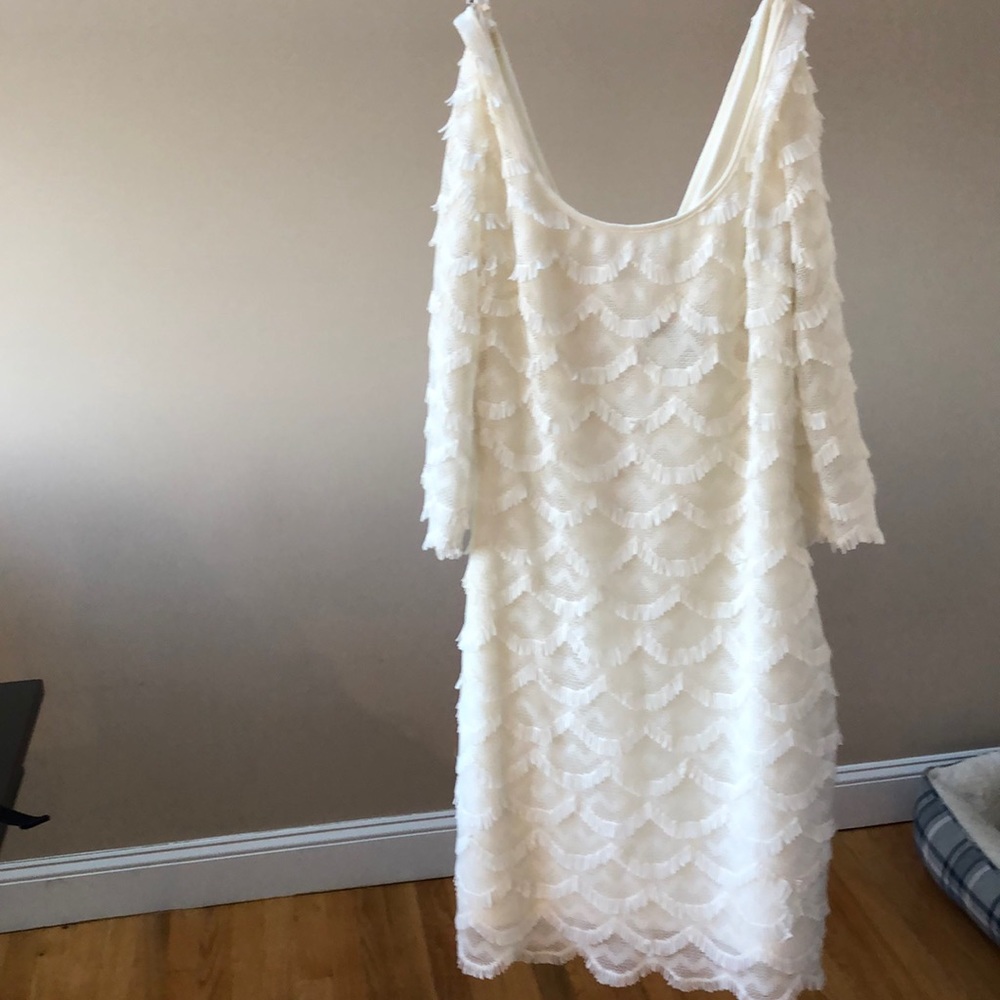 Fun white party dress